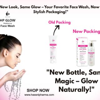 new hp glow facewash