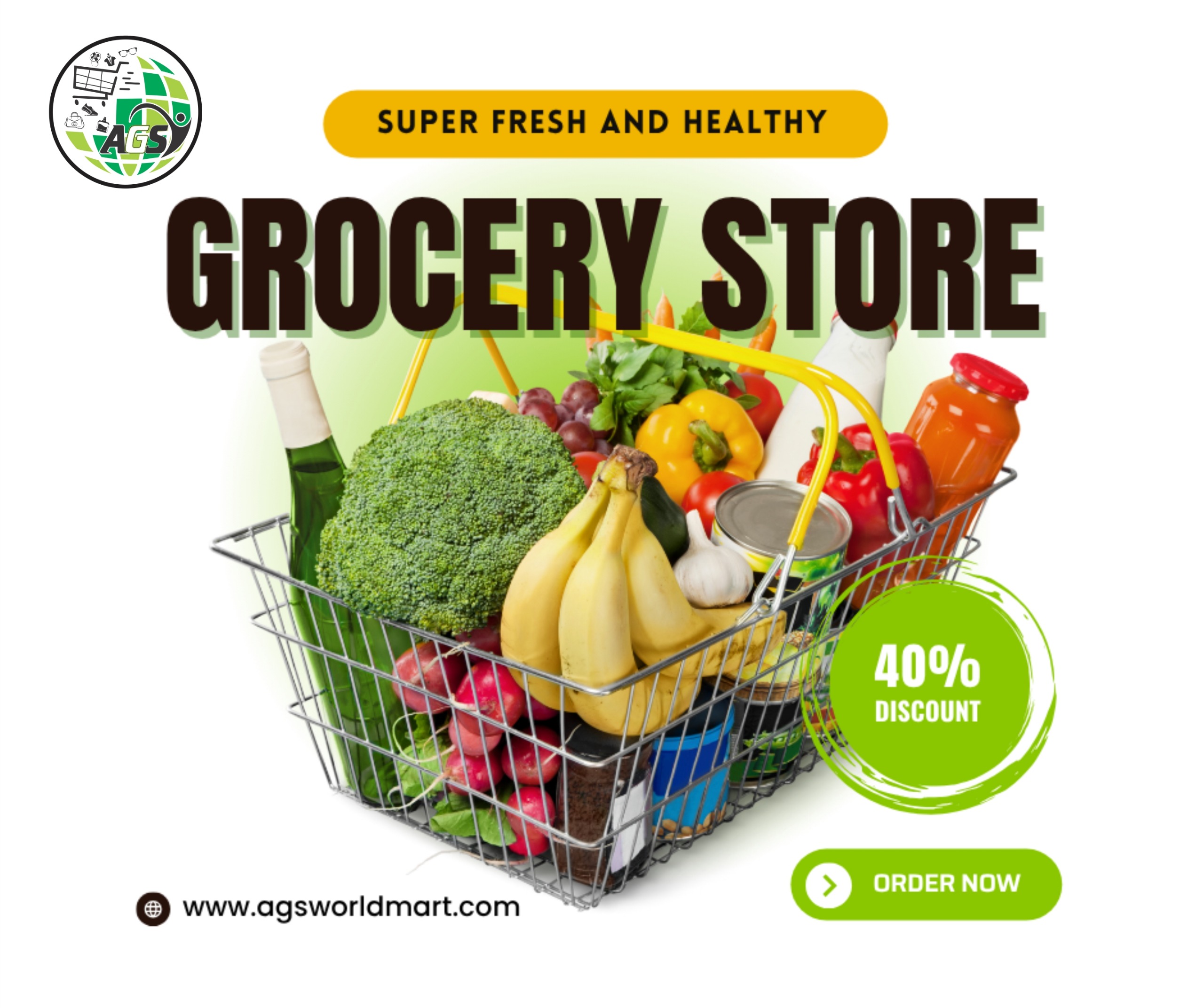 Online Grocery Shopping at AGS World mart